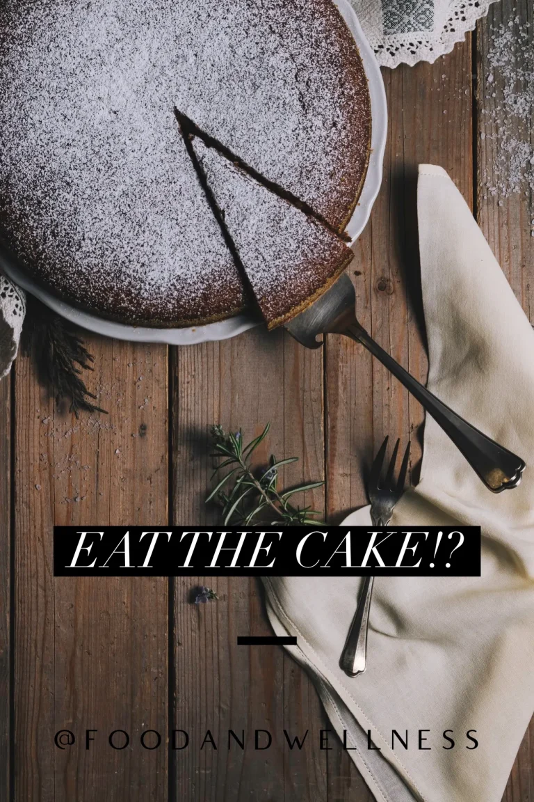 EAT THE CAKE!?